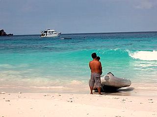 Boat on a beach