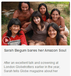 Sarah Begum bares her Amazon Soul Sarah Begum bares her Amazon Soul