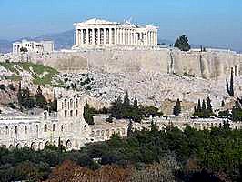 Athens: Acropolis from Philippapou