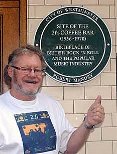 Tony Annis and the Plaque