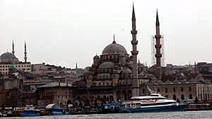 the Topkapi Palace and the Camii Yeni