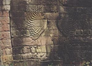 Multi-armed Lokitesvara at Banteay Chhmar