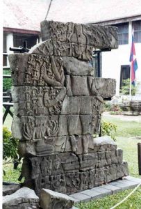 Lokitesvara bas-relief from Banteay Chhmar