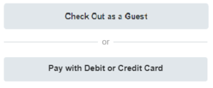 PayPal Card only Options