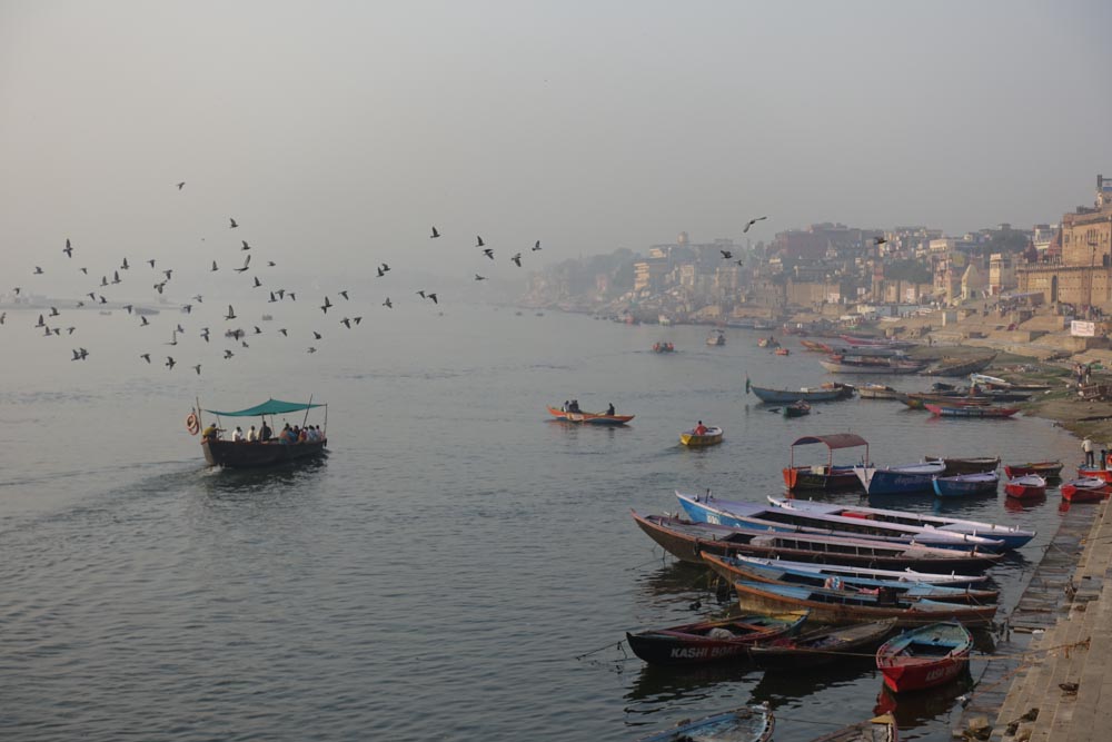 November 2024 - River Ganges Varanasi India by Michal Ociepka