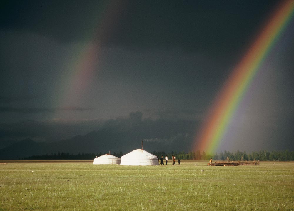 September 2024 - Rainbows Hovsgol Province Mongolia by Gill Suttle