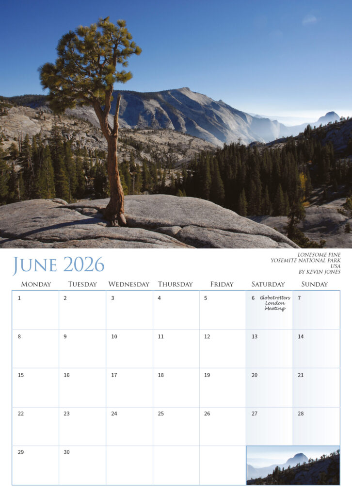 JUNE 2026 LONESOME PINE YOSEMITE NATIONAL PARK, USA BY KEVIN JONES