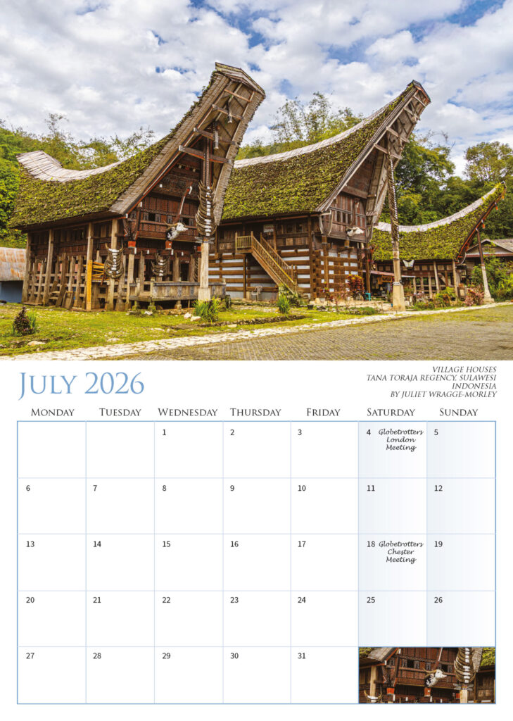 JULY 2026 VILLAGE HOUSES TANA TORAJA REGENCY, SULAWESI INDONESIA BY JULIET WRAGGE-MORLEY