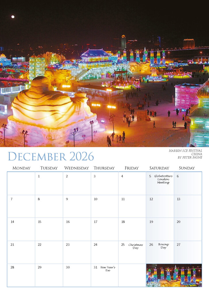 DECEMBER 2026 HARBIN ICE FESTIVAL CHINA BY PETER PAYNE